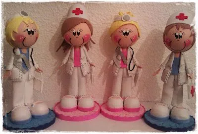 WAMBA: Parejas Muñecas 3D Fofuchas Enfermeras y Medicos ... WAMBA: Parejas Muñecas 3D Fofuchas Enfermeras y Medicos ...