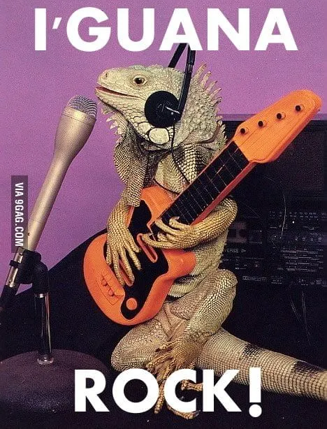 I wanna Rock! - 9GAG