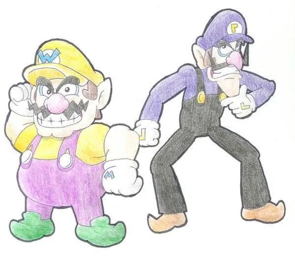 Wario and waluigi by minimariodrawer on DeviantArt Wario and waluigi by minimariodrawer on DeviantArt