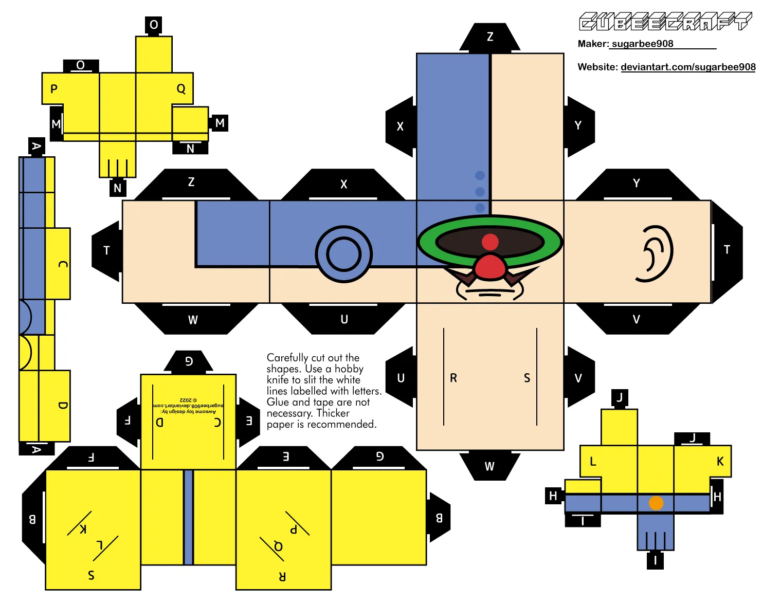 A Warioware-related cubeecraft I designed today : r/Wario
