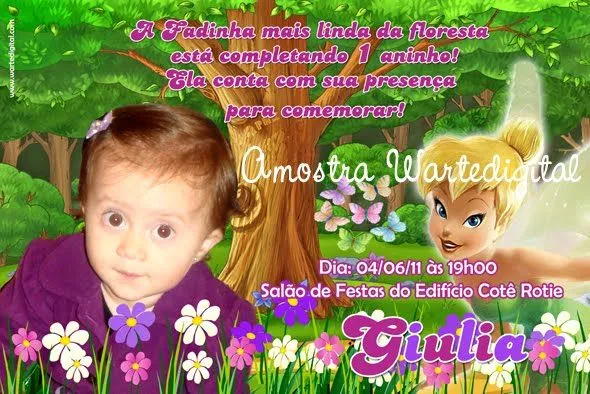 W.Arte Digital Convites Infantis e Lembrancinhas