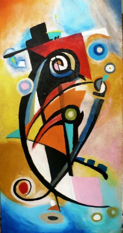 Wassily Kandinsky acrilico sobre madera Erik Estrella Alonso ...