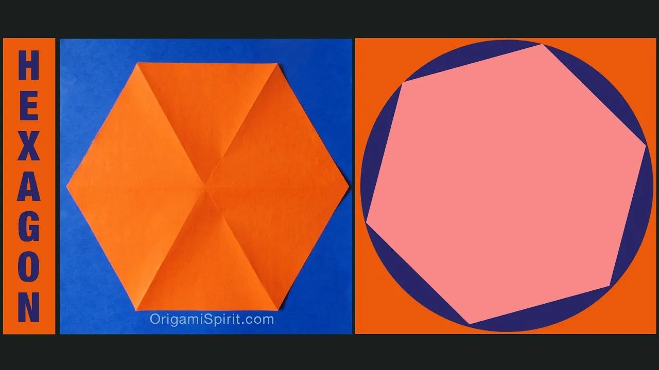 2 Ways to Make a Hexagon - Cómo hacer un Hexágono - YouTube 2 Ways to Make a Hexagon - Cómo hacer un Hexágono - YouTube