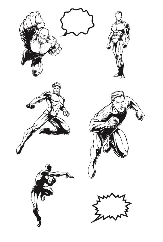 WDL Premium: Superheroes Vector Pack | Expired Premium