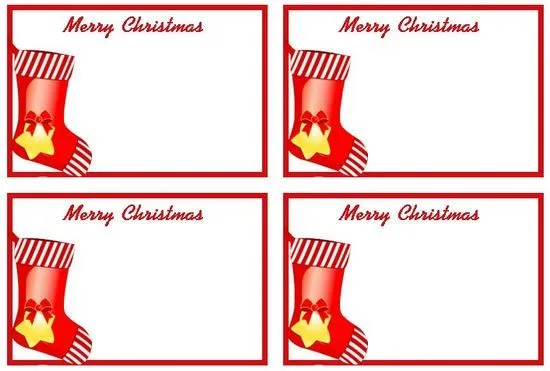  ... Web: Etiquetas para presentes e lembrancinhas de Natal para imprimir