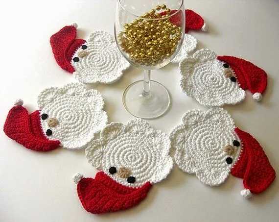 Web de la Navidad: Adornos de Navidad hechos a crochet 2015