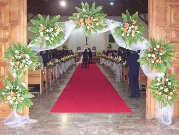 Decoraciónes de iglesias para matrimonios - Imagui