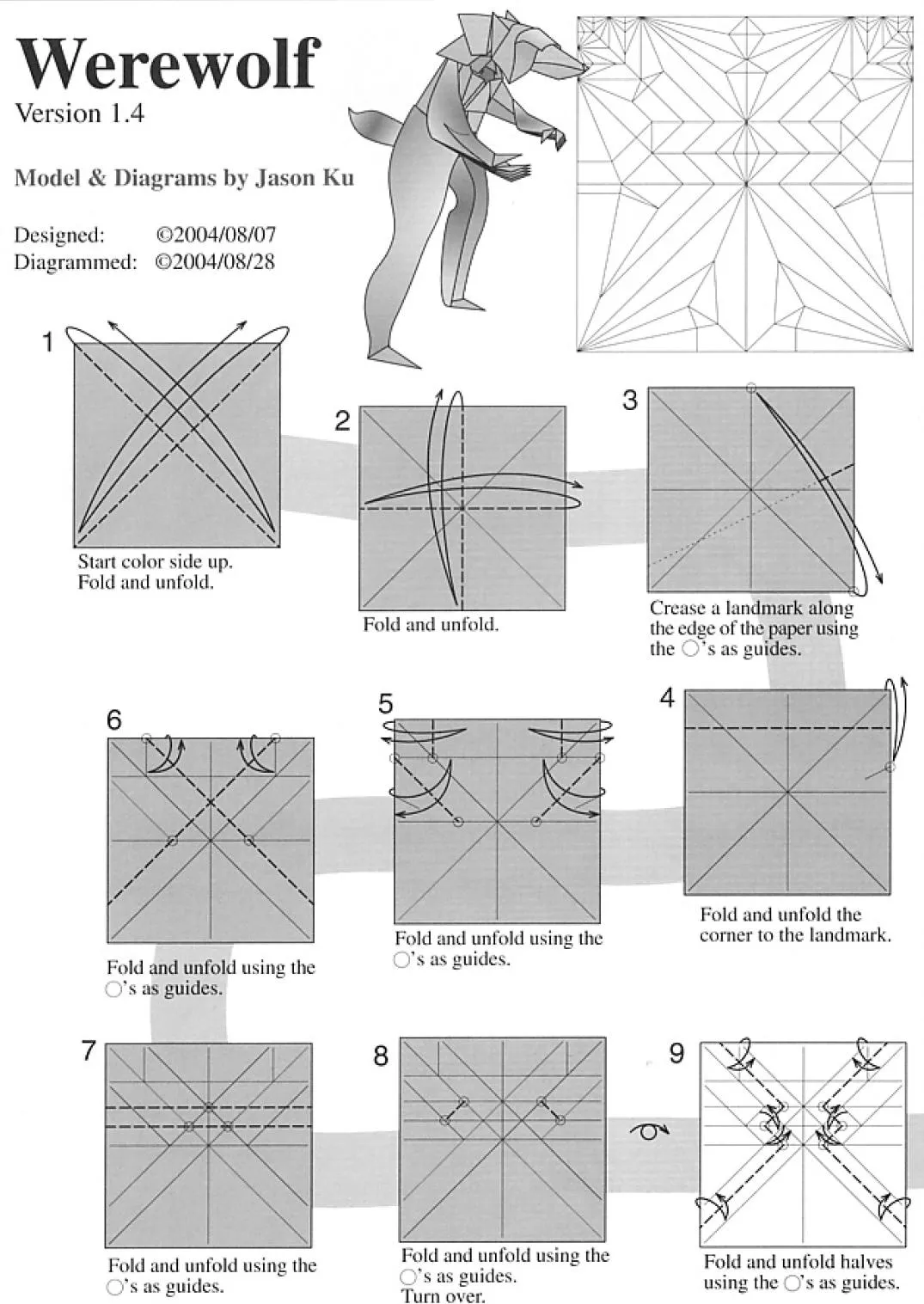 Werewolf | El arte del Origami