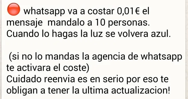 WhatsApp: recopilatorio de bulos, estafas y problemas WhatsApp: recopilatorio de bulos, estafas y problemas