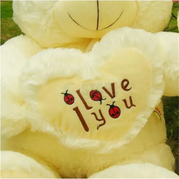 Wholesale Beige grande gigante de la felpa del oso de peluche ...