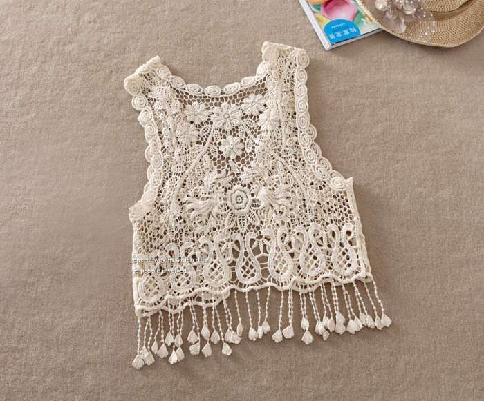 Wholesale Chaleco para las mujeres Gorgeous ganchillo Hollow 100 ... Wholesale Chaleco para las mujeres Gorgeous ganchillo Hollow 100 ...