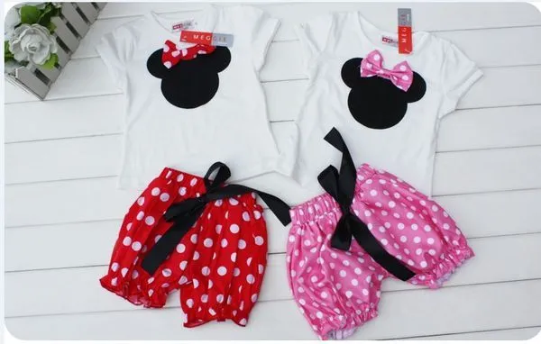 Wholesale Lindo bebé de niña de traje Blanco con Minny Ratón ... Wholesale Lindo bebé de niña de traje Blanco con Minny Ratón ...
