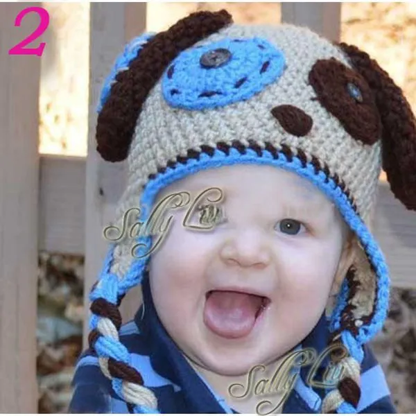 Wholesale Niños Gorros Animal Diseño Crochet sombrero del bebé a ... Wholesale Niños Gorros Animal Diseño Crochet sombrero del bebé a ...