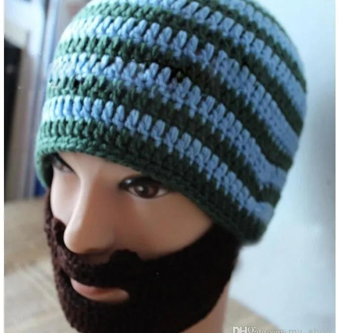 Wholesale Sombreros Gorro De Los Casquetes Barba De Lana, Tejidos ...