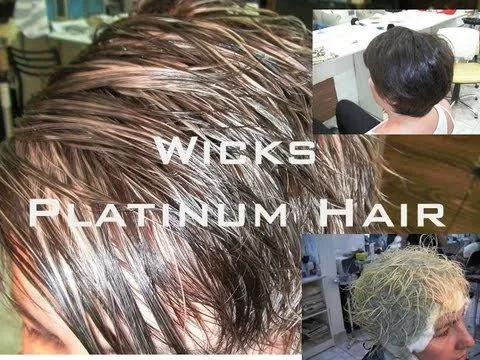 Wicks Platinum Hair - Mechas con Gorra Color Platino - YouTube