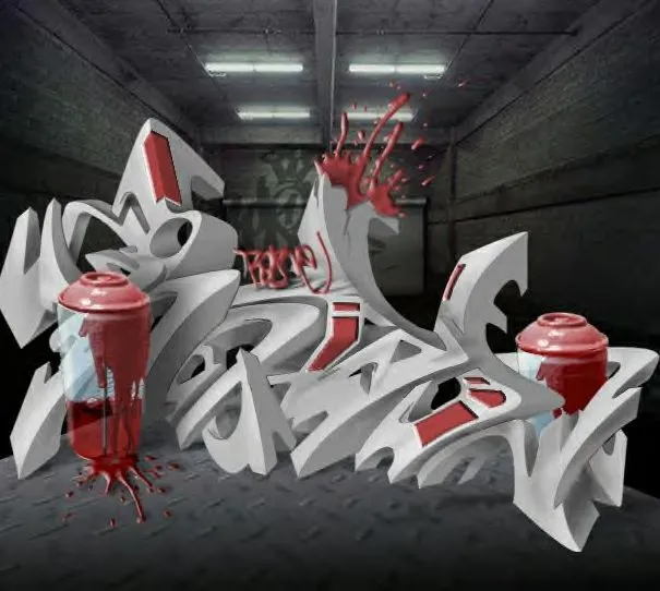 Wiki Graffiti: Graffiti 3d