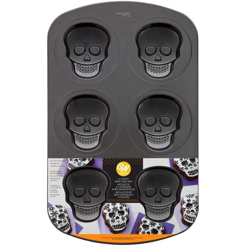 WILTON 2105-0-0738 Molde Mini Calaveras 6 Cav WILTON 2105-0-0738 Molde Mini Calaveras 6 Cav