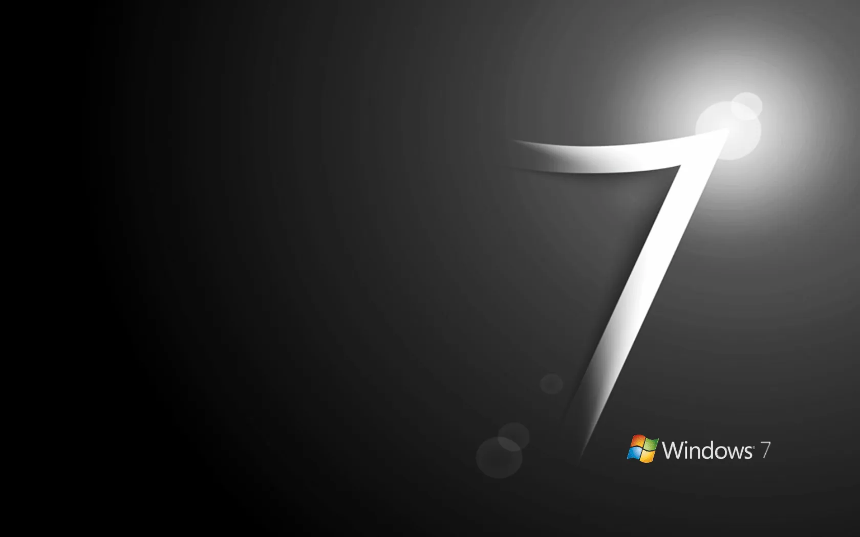 Windows 7 Black WLogo