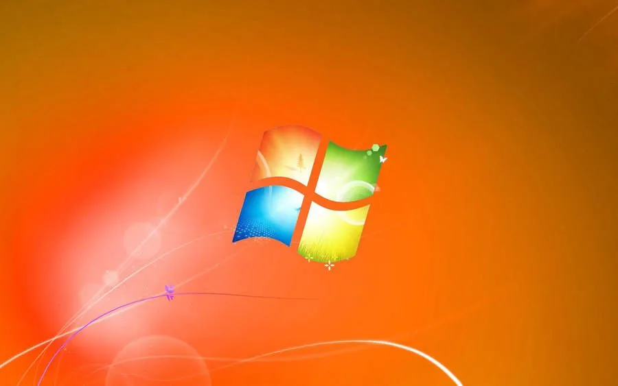Windows Orange Black - Free Wallpapers - #130