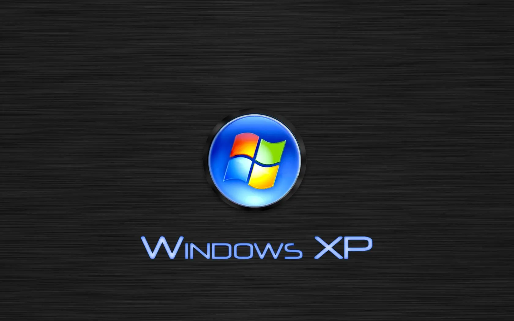 windows xp black wallpaper