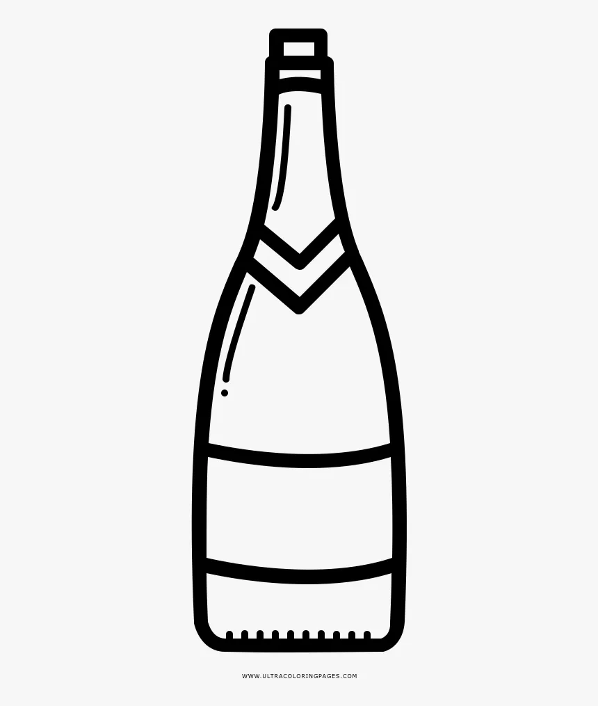 Wine Bottle Coloring Page - Imagenes De Vinos Para Dibujar, HD Png Download , Transparent Png Image - PNGitem Wine Bottle Coloring Page - Imagenes De Vinos Para Dibujar, HD Png Download , Transparent Png Image - PNGitem
