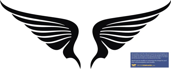 Wings | Free Images at Clker.com - vector clip art online, royalty ...