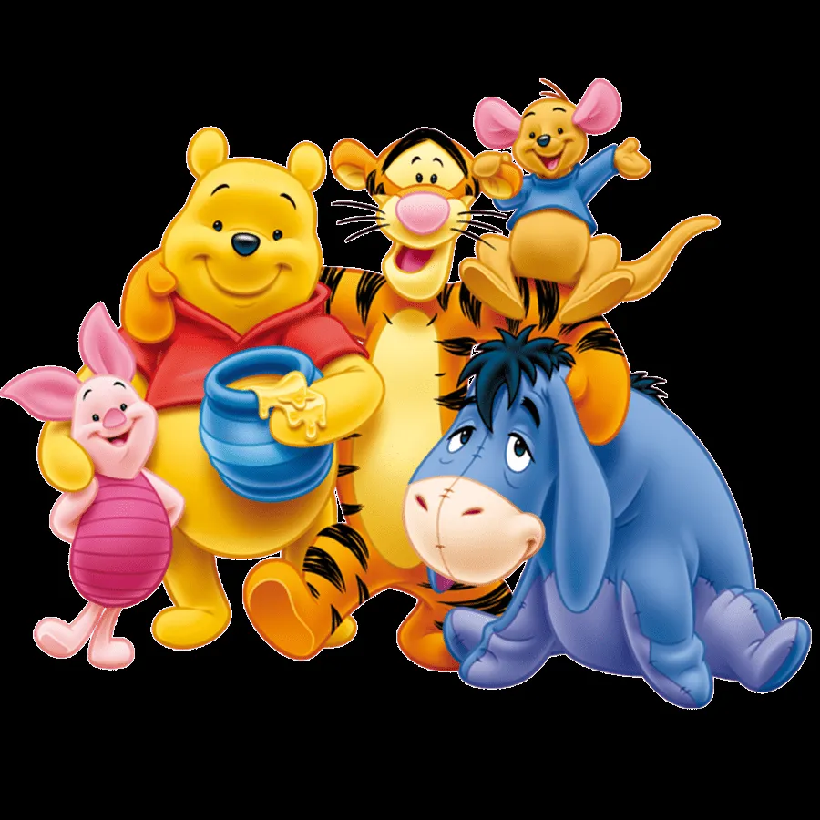 Winnie Pooh y sus amigos png - Imagui