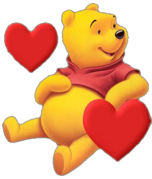 winnie pooh y sus amigos san valentin