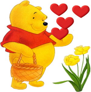 winnie pooh y sus amigos san valentin