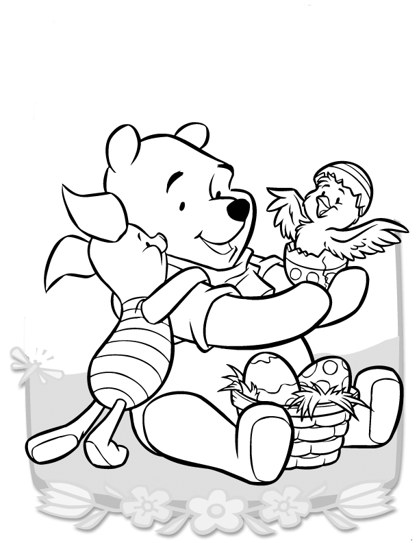Winnie Pooh bebe blanco y negro - Imagui