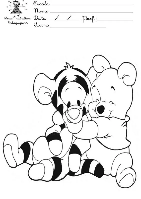 Winnie Pooh cuando era bebé para colorear - Imagui Winnie Pooh cuando era bebé para colorear - Imagui