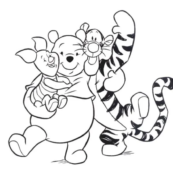 Dibujos de Pooh para colorear del amor y la amistad - Imagui Dibujos de Pooh para colorear del amor y la amistad - Imagui