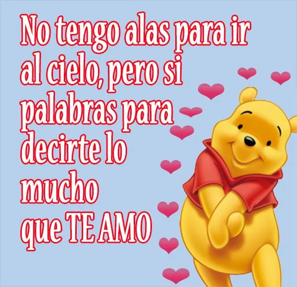 Winnie Pooh: Imágenes, tarjetas, frases dulces y mensajes de amor ... Winnie Pooh: Imágenes, tarjetas, frases dulces y mensajes de amor ...