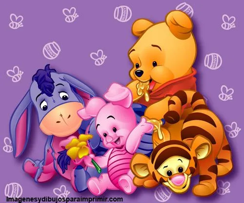 winnie the pooh bebe para imprimir-Imagenes y dibujos para imprimir