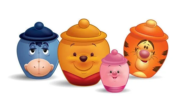 Winnie The Pooh Hunny Pots | Flickr - Photo Sharing!