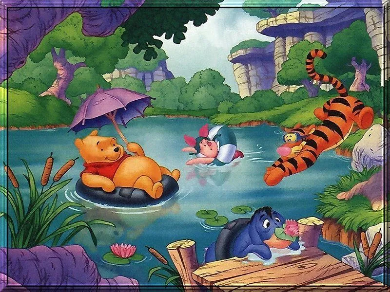 Winnie the Pooh kids postcard, Winnie the Pooh kids wallpaper, Winnie ...