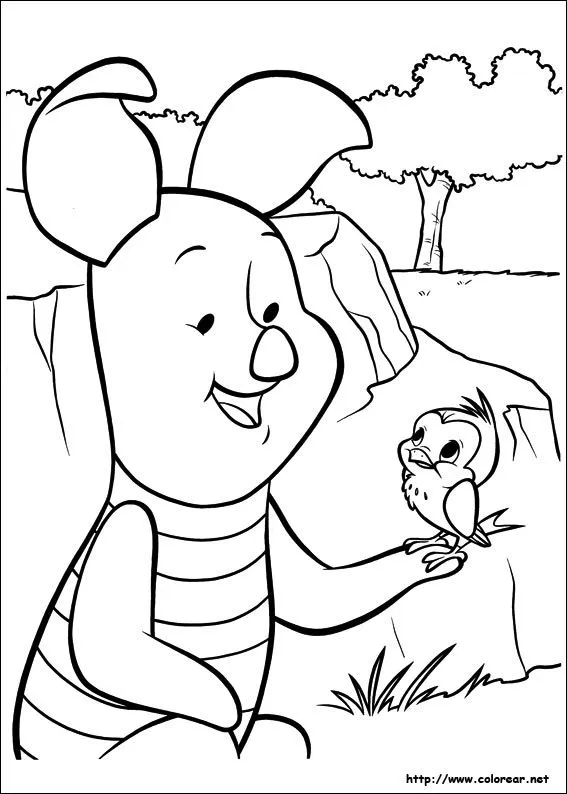 Imágenes de Piglet bebé para colorear - Imagui