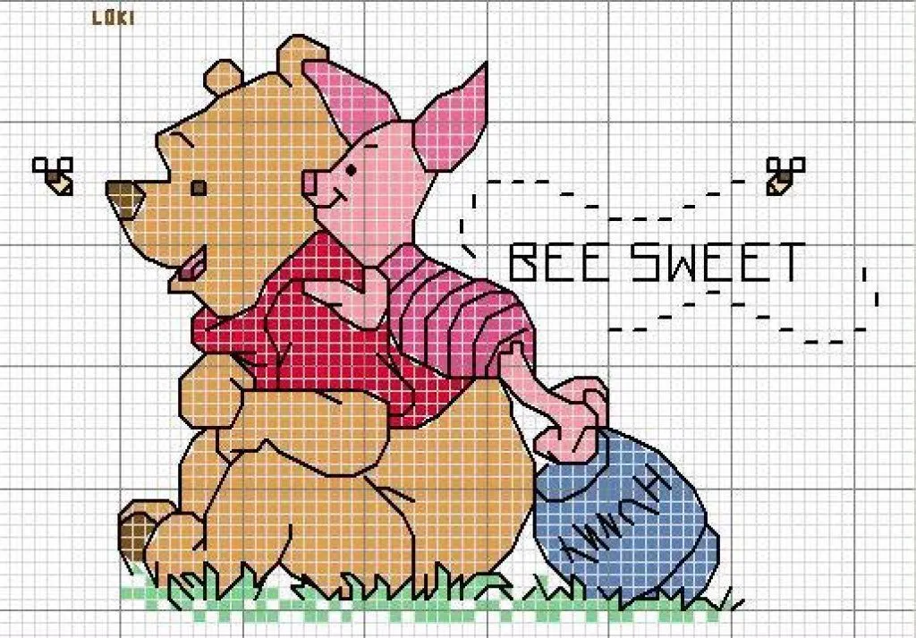 winnie the pooh en punto de cruz | FullNenky | Punto de cruz disney, Bordados en punto cruz, Muñecas punto de cruz winnie the pooh en punto de cruz | FullNenky | Punto de cruz disney, Bordados en punto cruz, Muñecas punto de cruz