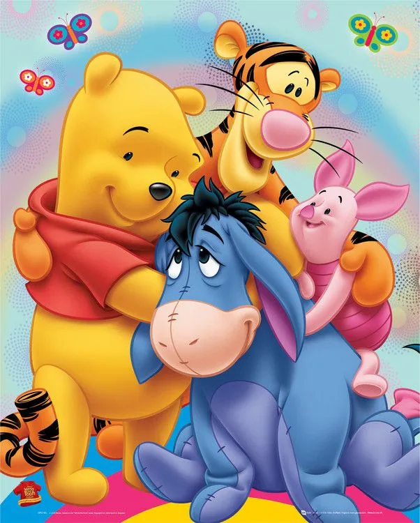 WINNIE THE POOH - rainbow hug pósters / láminas - Compra en ...