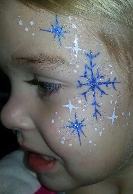 winter or frozen cheek art | Frozen birthday party | Pinterest winter or frozen cheek art | Frozen birthday party | Pinterest