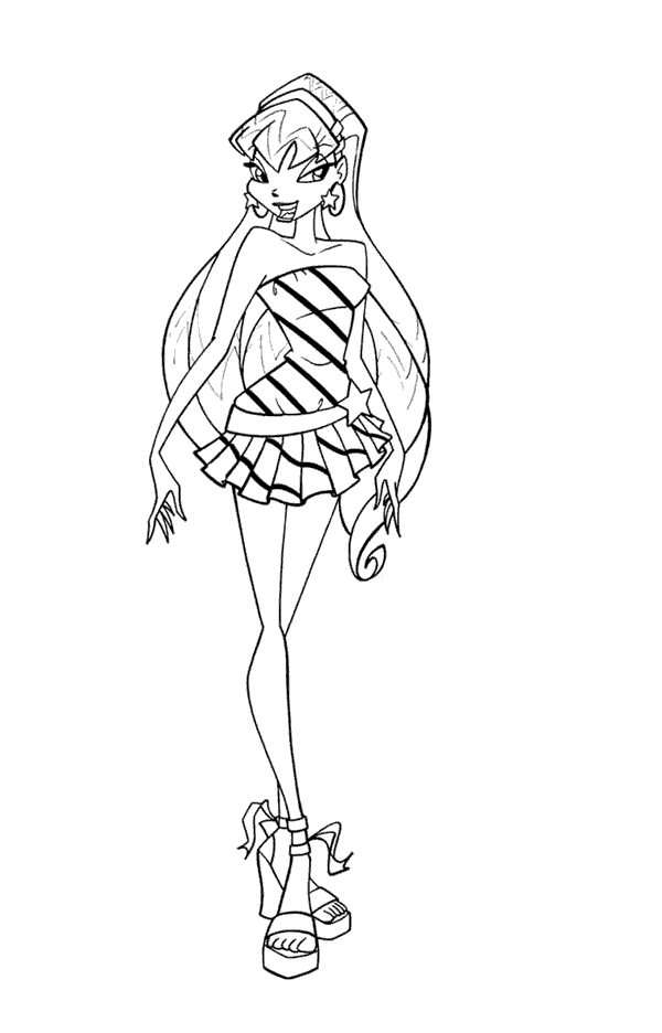 Winx, 18 dibujos para colorear de las Winx y modelos | VLC peque Winx, 18 dibujos para colorear de las Winx y modelos | VLC peque