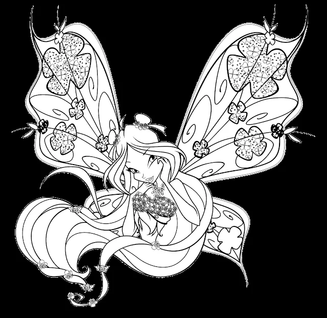 Winx Club All: Colorear