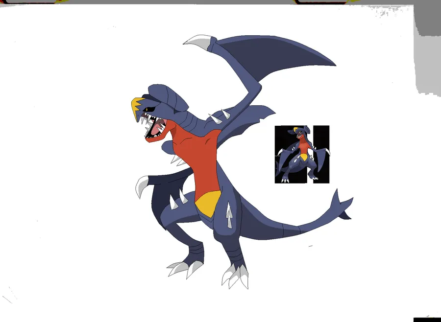 ... wip work in progress de mi pokemon no legendario favorito garchomp ... wip work in progress de mi pokemon no legendario favorito garchomp