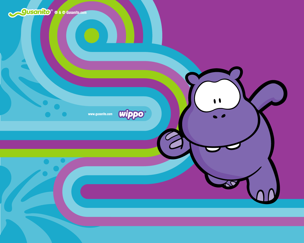 Wippo - Fondos de escritorios de Gusanito