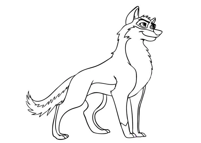 Balto para dibujar - Imagui