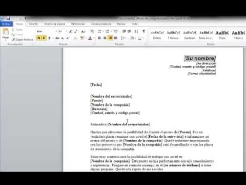 4 Word 2010 Plantillas - YouTube