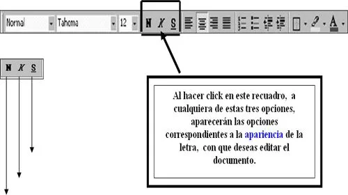 Word. Barra de herramientas - Monografias.com