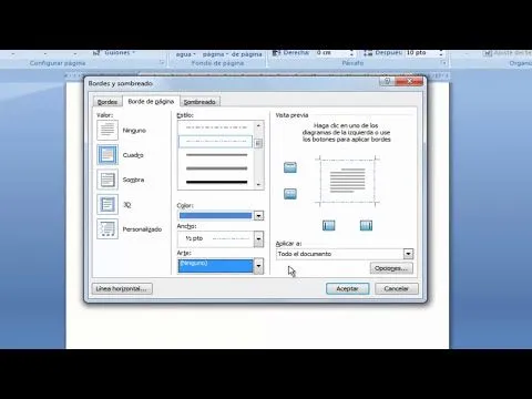 Word, bordes a la página, Decorar los documentos - YouTube
