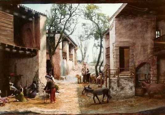 Paisaje de pesebres - Imagui
