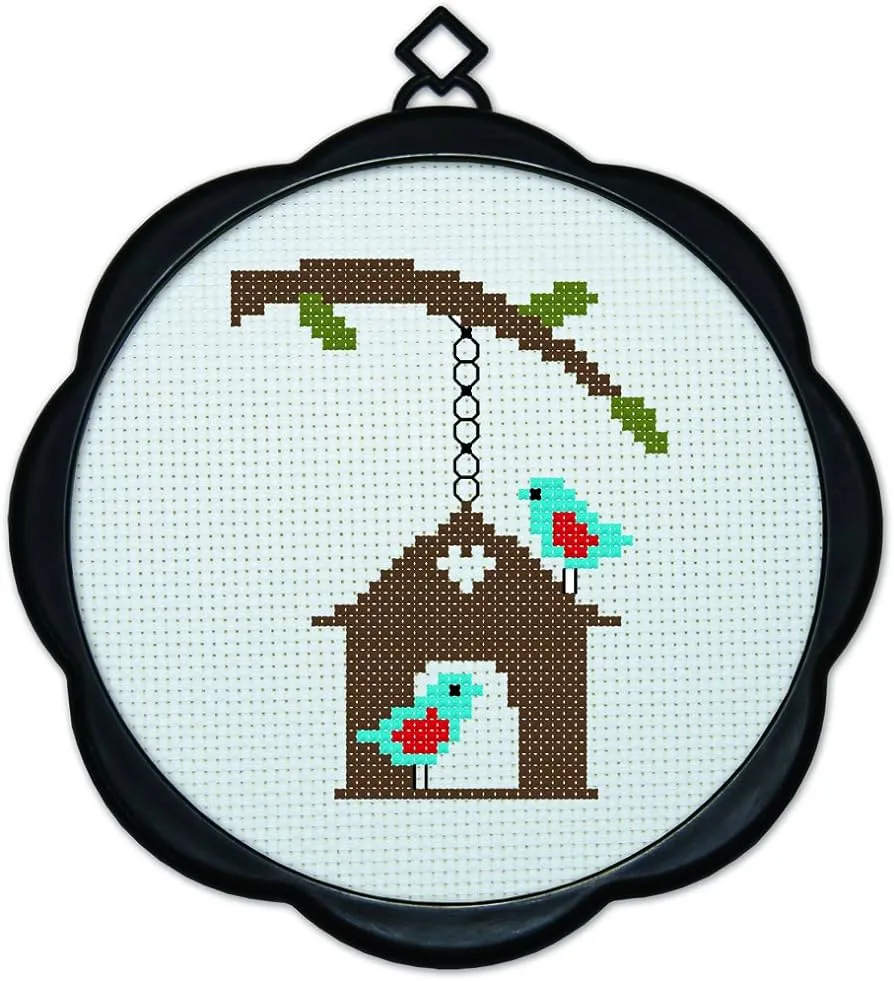 WOWDECOR - Kit de punto de cruz, diseño de pájaros pequeños, 11 quilates :  Amazon.com.mx: Hogar y Cocina